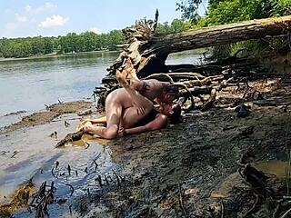 Watch Becky Tailorxxx get fucked in the mud on a nature walk?