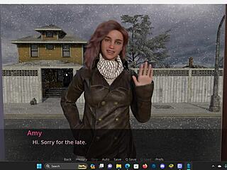 I did an early christmas porn and it was annoyin the reaction amy