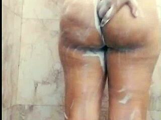 hot chubby stepsister moans while masturbating in bathroom for me... wow! 😳