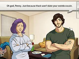 Muscular teacher dominates in this gay anime dating scene