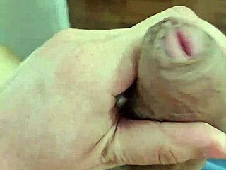 Brazilian twink with massive cock teases