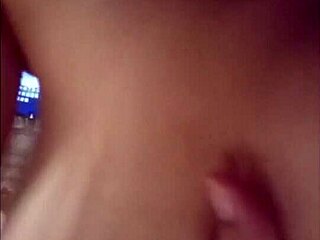 Asian girl jumps energetically in homemade college scene