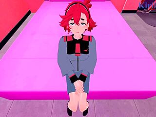 Suletta Mercury and Secelia Dote Intense Sex in Gundam Hentai