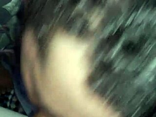 New naughty guy with small tits gets blowjob in gay scene.