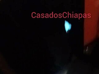 Chava Feels Passionate Fucking In Front Of Mirror Wearing Black Dress