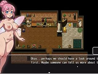 yo, lost lagoon harem hentai ep 2 has a cute girl with huge tits falling in the bathtub