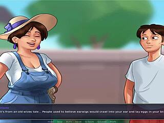 Summer Time Saga Unc Part 7 Features Busty Characters in Hentai Game Action.