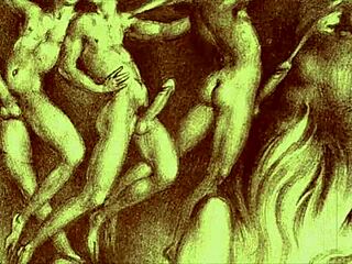 Can you believe this vintage erotic illustration?