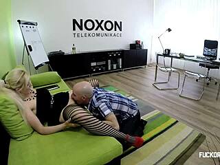 Barbara Chokes On Monster Cock Deep