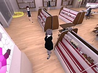 Is Sereka exposing herself in public?