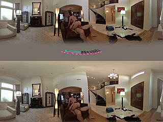 Nikki’s big ass in voyeur VR360 raise action