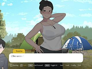 Camp Adventure with Big Tits Hot Mom and Friend