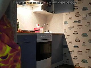 jasper getting assfucked while cooking in the kitchen