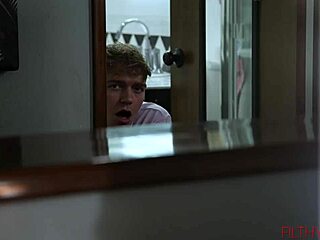 Asian Hottie Kristina Rose Spied On Before Fucking Step-Son