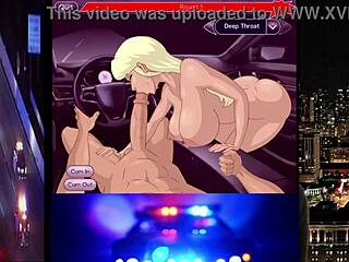 amandafox helps bf relax with deepthroat during wild speed chase