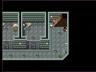 Tina Swordswoman Battles in Scarlet Prison Hentai Game