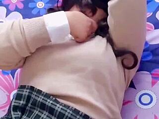 She convinces public school student to fuck for money