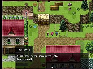 Tina Swordswoman Battles in Scarlet Prison Hentai Game