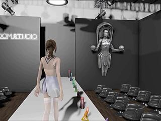 Exploring Fallout 4 Fashion Number 201 With Brunette Anime Cartoon Characters