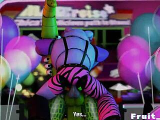 Basszus, a FNAF gyümölcs farkas akció baromi dögös! 🍆