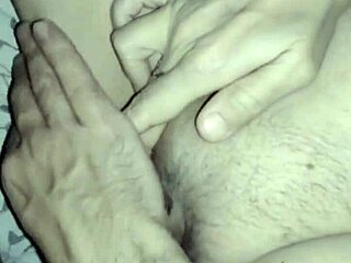 hey, check this sexy couple getting wild with amateur anal action