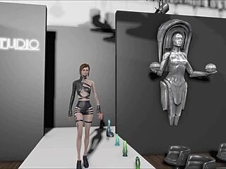 Exploring Fallout 4 Fashion Number 201 With Brunette Anime Cartoon Characters