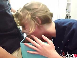 these hot friends scored a big cock for christmas in a wild group bang