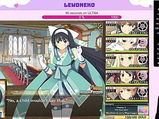 Vtuber LewdNeko gime en Evenicle Parte 24 con tetas enormes