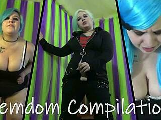 watch kyra hellfire dominate in this femdom compilation?