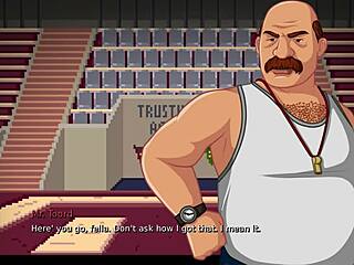 Blonde rides dildo hard in Lustworth Academy 2 until explosive orgasm