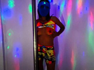 Stepmom Dances On Pole For Stepson In Religious Attire.