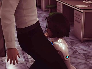 damn, 3d anime hentai sex on a space station is unreal!