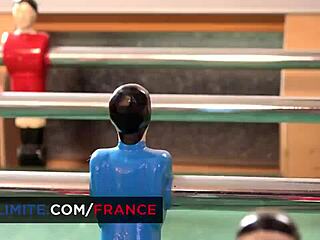 young brunette getting fucked in all holes 😍