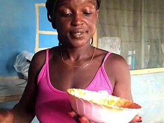 Crazybitch enjoys her food while giving life lessons part 2