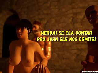 Brutale Kelly neukt stiekem met moeders nieuwe vent