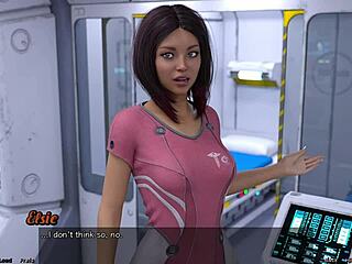 Shy Emo Girl Needs Help In Space