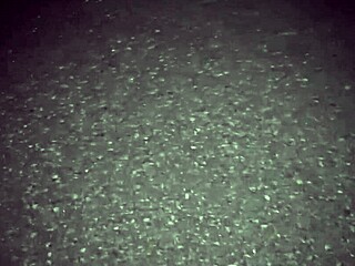 Damn! Fucking a pregnant chick roadside, nearly busted!