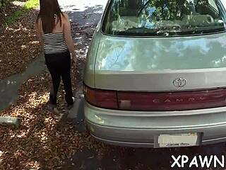 Amateurs compete in hardcore blowjob contest from pov