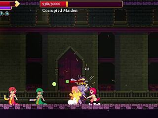 Scarlet Maiden All Bossfights Hentai Game