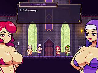 Scarlet Maiden All Bossfights Hentai Game