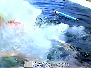 Hd Gayroom Rough Pool Play Turns Into Sex