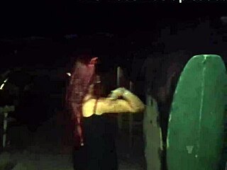 I took my wife out without panties on the beach at night.