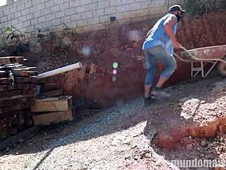 Hotel workers unleash wild orgy at construction site