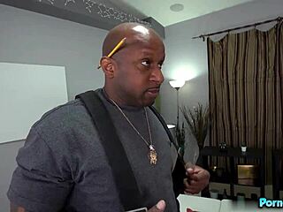 Slender blonde kyler quinn manhandled by two men