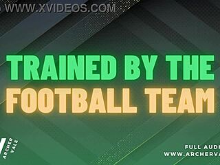 hey guys, imagine a football team muscle worship gangbang m4m gay audio story with bdsm group blowbang fetish banging bukkake slut dirty talk 😈💪