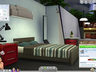 في مشهد POV الجارة المثيرة تمص زب حبيبها بإبداع