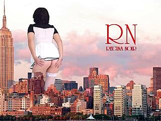 Wow, A Giant Lady Without Panties Walks Around The City, She's As Tall As King Kong