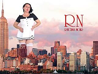 Wow, A Giant Lady Without Panties Walks Around The City, She's As Tall As King Kong