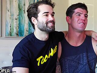 Jaxon and Robbie Embrace Deep Emotions in Hottest Flipfuck