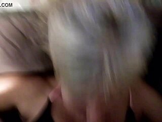 does trailer park milf suck cock for facial?